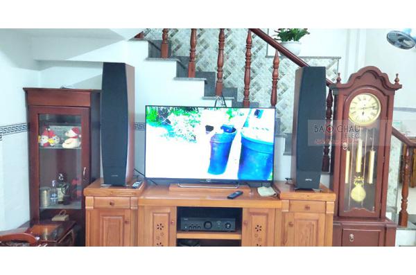 Lắp dàn nghe nhạc cho gia đình anh Nga ở Thuận An (Jamo C95II, Denon PMA-600NE)