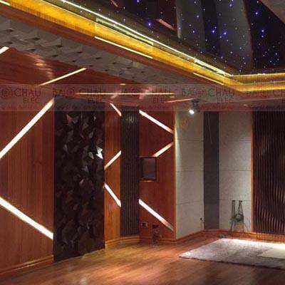 Mẫu phòng thiết kế karaoke gia đình 05