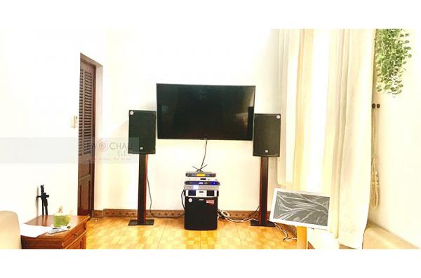 Dàn karaoke cao cấp của gia đình chị Thu ở Quận 12 (Emax 3112, Alto TS312, Famousound 7208, K9800, BCE VIP3000, Plus 4TB)