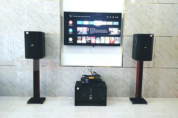 Dàn karaoke gia đình anh Lâm ở Bình Dương (BIK 412, BIK BJ-W66 Plus, BIK BPR-8500, BIK VM640A, UGX12 Gold)