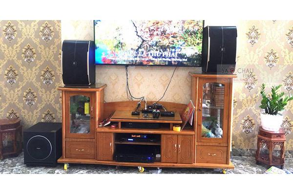 Dàn karaoke gia đình anh Quang ở Trảng Dài, Biên Hòa (Passion 12, Paramax 1000 New, VM620A, BPR-8500, BJ-U100)