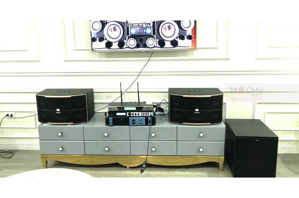 Dàn karaoke gia đình anh Thắng ở Hà Đông, HN (JBL Pasion 10, Klipsch R120SW, Famousound 3206, X6 Luxury, BCE UGX12)