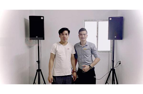 Dàn karaoke gia đình anh Toàn ở Bình Dương (Cmax 4112, BIK BJ-W66Plus, BIK VM840A, AAP K9800, BCE UGX12 Plus)