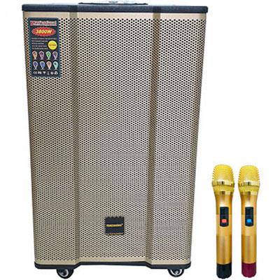 Loa kéo Temeisheng ED15-19 (Bass 40cm, 500W, Kèm 2 micro, Pin 4-8h)