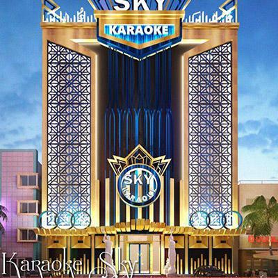 Mẫu thiết kế mặt tiền quán karaoke 03