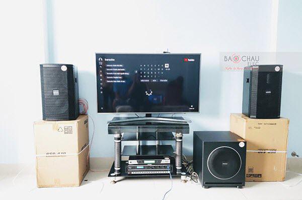 Dàn karaoke gia đình anh Chiên ở Quận 12 (BIK BSP 410, Paramax 1000, Bksound DP3500, BCE UGX12)