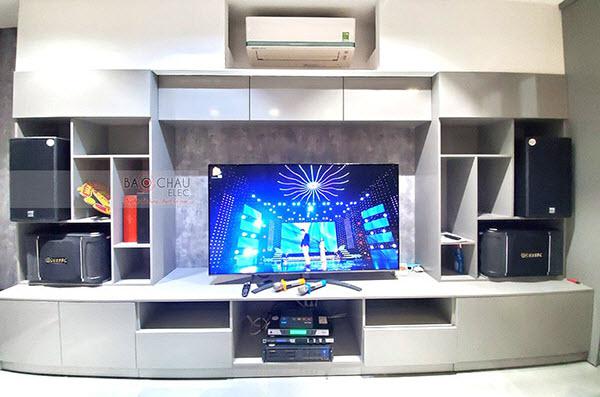 Dàn karaoke gia đình anh Tôn ở Ninh Kiều, Cần Thơ (Alto AT2000, BIK S968, BIK VM640A, JBL KX180, BCE UGX12)