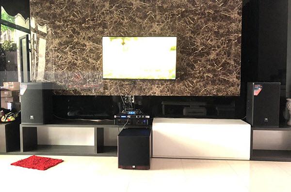 Dàn karaoke JBL gia đình chị Cúc ở Liên Chiểu, Đà Nẵng (JBL MTS12, JBL A120P, BIK VM620A, JBL KX180, JBL VM300)