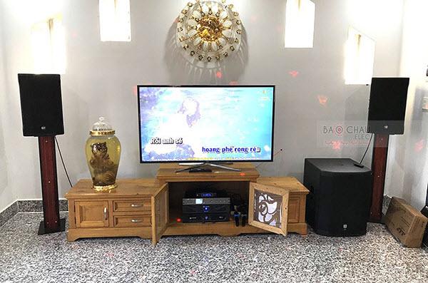Dàn karaoke vip của gia đình anh Tuấn ở Tân Uyên, Bình Dương (Cmax 4112, JBL PRX418S, KVS1000, Xli2500, AAP K9800, JBL VM300)