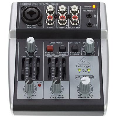 Bàn mixer Behringer Xenyx 302USB