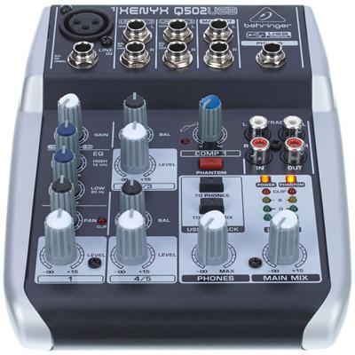 Bàn mixer Behringer Xenyx Q502USB