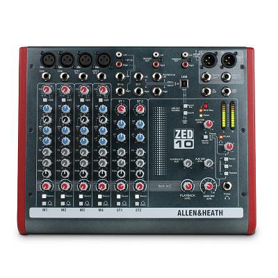Mixer Allen & Heath Zed1002 (Mixer Analog, 6 kênh, 2 bus)