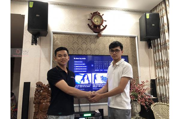 Dàn karaoke của gia đình A.Tuấn Anh tại Hà Nội (Domus DP6100,BIK VM420A,X6 Luxury, BCE UGS12)