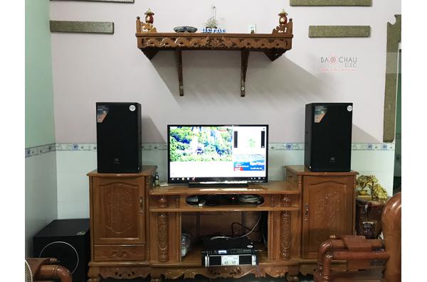 Dàn karaoke gia đình anh Thim tại Đồng Nai (JBL MTS12,Sub 1000New,Famousound 7208,6000Pro,PGA.58)