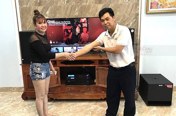 Dàn karaoke gia đình chị Thùy ở Biên Hòa, Đồng Nai (Alto AT2000, Alto TX212S, BIK VM620A, BPR-8500, BIK BJ-U550)