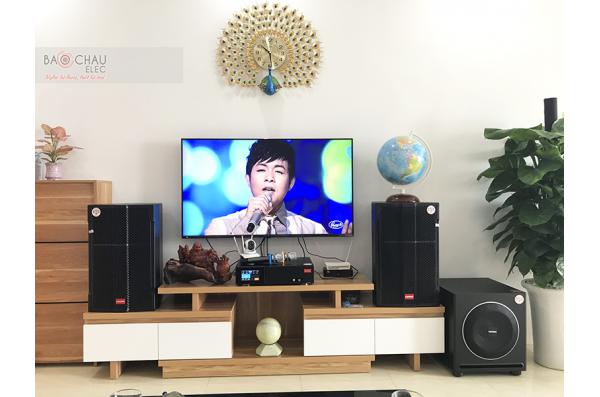Lắp đặt dàn karaoke cho gia đình anh Hùng tại Bắc Ninh (Lenovo K750, Lenovo KS750, Sub 1000-New)