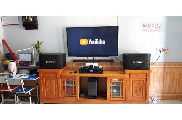 Lắp đặt dàn karaoke cho gia đình anh Hùng tại Thọ Xuân - Thanh Hóa (BIK BJ-S668, BKSound DP6000) 