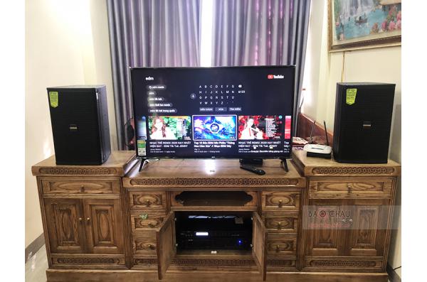 Lắp đặt dàn karaoke cho gia đình anh Tiến ở Hoàng Mai – HN (Domus 6100, BIK VM420A, BKSound X5Plus)