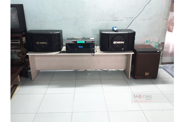 Lắp đặt dàn karaoke cho gia đình chị Thủy tại Đà Nẵng (BIK BS-998X, BJ-A88, BW604, BCE U900Plus New)