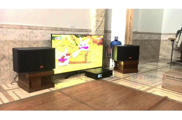 Lắp đặt dàn karaoke Lenovo cho gia đình anh Quân tại Bắc Giang (Lenovo KS250, Lenovo K250)