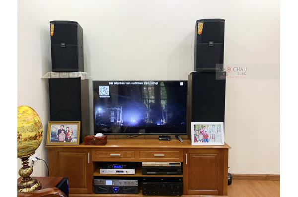 Dàn karaoke anh Chính tại Hoàng Mai – HN (JBL XS10, Crown Xli2500, K9800, BKSound SW612-C, VM300...)