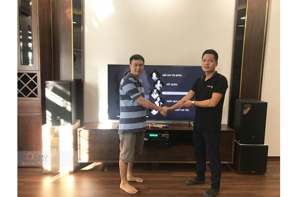 Dàn karaoke của gia đình anh Thắng tại Hải Phòng (JBL MTS12, BIK VM620A, FX9-MK, A120P, BCE UGX12)
