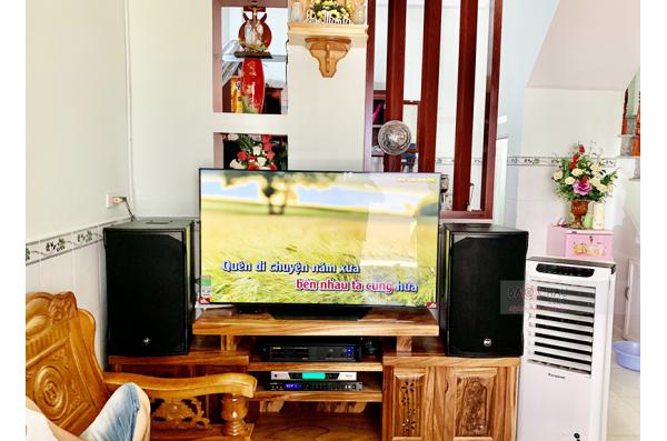 Dàn karaoke gia đình anh Hoài tại Bình Dương (RCF EMAX 3112, BIK VM620A, BIK BPR-8500, BCE UGX12) 