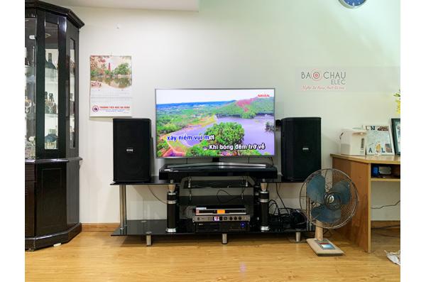 Dàn karaoke gia đình anh Lộc Q. Hoàn Kiếm tại Hà Nội (BSP410, BIK VM420A, BKSound KX-6, BBS B900