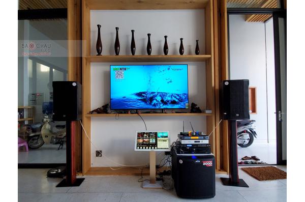 Dàn karaoke gia đình chị Ngọc tại Cần Thơ (CMAX 4112, RCF IPS 2700, 6000Pro, Vip 3000, TS315SUB,..)