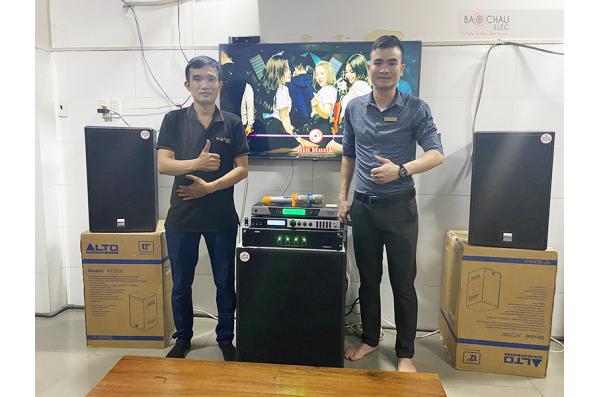 Dàn karaoke gia đình chị Oanh tại Quận 6 (Alto AT2000, SAE TX800Q, X6 Luxury, SXSUB18+, BCE UGX12)