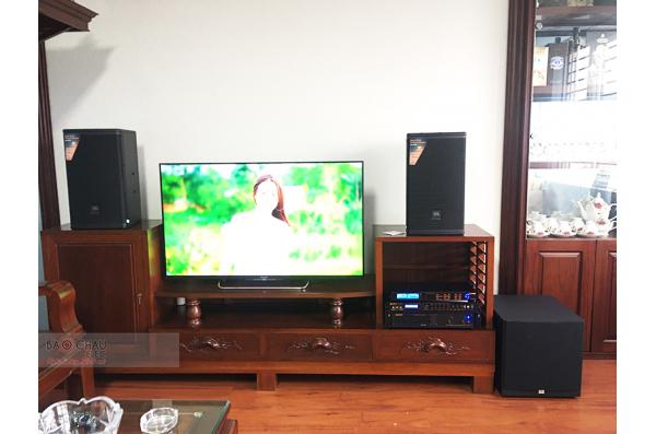 Dàn karaoke gia đình chú Hùng tại Hà Nội (JBL MTS10, BIK VM420A, BIK BPR-8500, A120P, BIK BJ-U550)