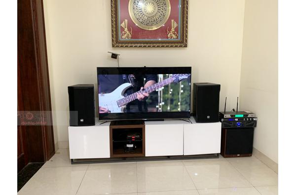 Dàn karaoke gia đình chú Thúy tại Hà Nội (RCF CMAX 4110, Crown Xli 2500, JBL KX180, A120P, UGX12)
