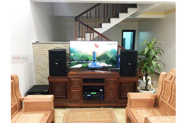  Dàn karaoke gia đình của anh San tại Hưng Yên (BIK BSP412, VM620A, DSP-9000, Sub1000, BCE U900)