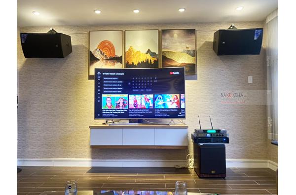Dàn karaoke RCF của anh Hưng tại Gò Vấp – TP HCM (RCF EMAX 3112, BIK VM620A, KX6, BW604, BCE UGX12)
