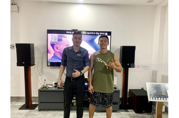 Dàn karaoke RCF của anh Long tại Quận 6 – TPHCM (RCF EMAX 3110, BIK620A, BPR8500, A120P, UGX12...)