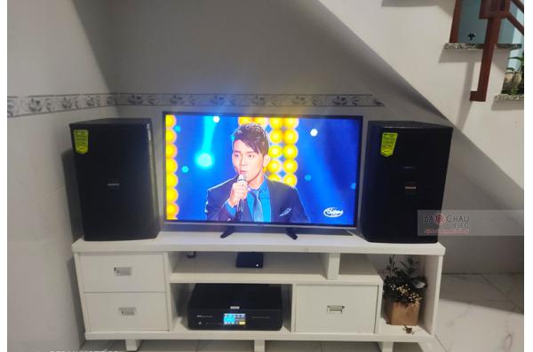 Lắp đặt dàn karaoke gia đình anh Duy tại Đồng Nai (Domus DP6100, Bksound DKA 8500)