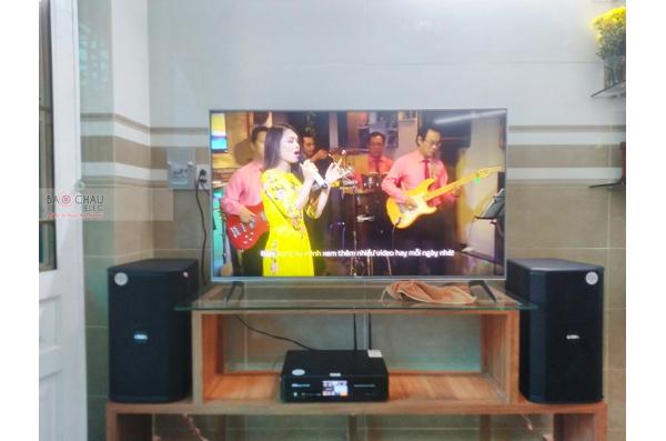 Lắp đặt dàn karaoke gia đình anh Thao tại Q.Tân Bình – TP HCM (BIK BSP410, BKSound DKA 8500)