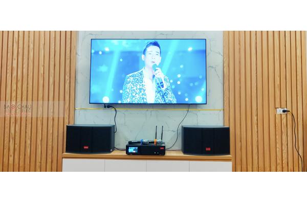 Lắp đặt dàn karaoke gia đình chị Lan tại Hà Đông – HN (Lenovo KS250, Lenovo K250)