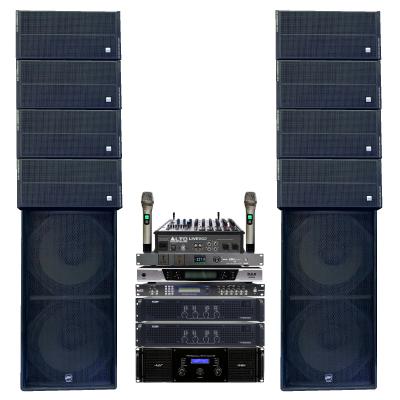 Combo âm thanh sân khấu, hội trường, đám cưới Line Array giá rẻ 02