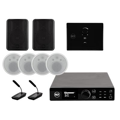 Hệ thống âm thanh nhạc nền RCF cao cấp cho nhà hàng