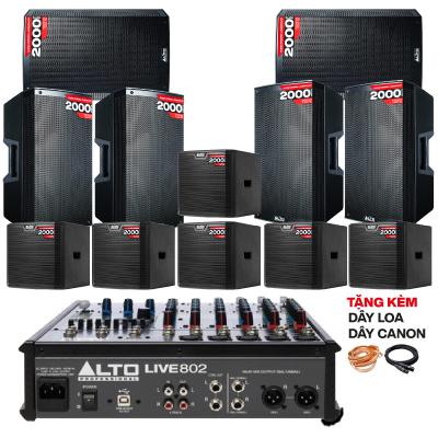 Hệ thống âm thanh quán PUB & Lounge cao cấp 04 (200m2)