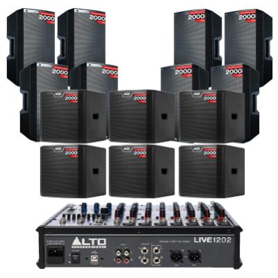 Hệ thống âm thanh quán PUB & Lounge cao cấp 11 (200m2)