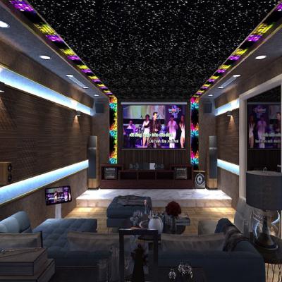 Thiết kế phòng giải trí đa năng, xem phim, nghe nhạc, karaoke 03