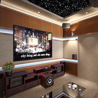 Thiết kế phòng nghe nhạc gia đình 02