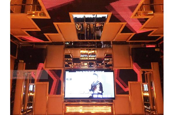 Công trình lắp đặt thêm 2 phòng hát quán karaoke kinh doanh Queen Club tại TP Hòa Bình