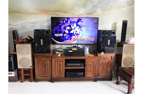 Dàn karaoke gia đình anh Chính tại Biên Hòa – ĐN (BMB CSE 312SE, Bik VM620A, BKSound X5 Plus,...)
