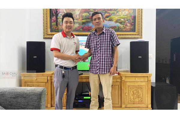 Dàn karaoke gia đình anh Dũng tại Hải Phòng (BIK BSP410, BIK VM620A, BPR8500, BKSound SW612-B...)