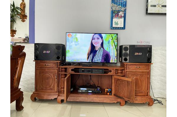 Lắp đặt Dàn karaoke gia đình anh Hải tại Đồng Nai (BMB CSD2000SE, BIK VM620A, Alto AK600, BIK BJ-U550)
