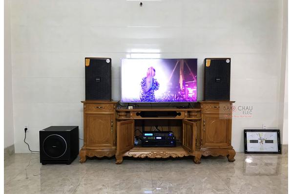 Lắp đặt Dàn karaoke gia đình anh Hiệp tại Bình Dương (Domus DK612, BIK VM620A, Alto AK600, Sub1000, BJ-U550)