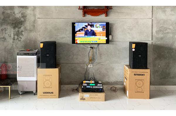Dàn karaoke gia đình anh Phương tại Hà Nội (Domus DK612, BIK VM620A, Bksound X6 Luxury, BCE UGX12)